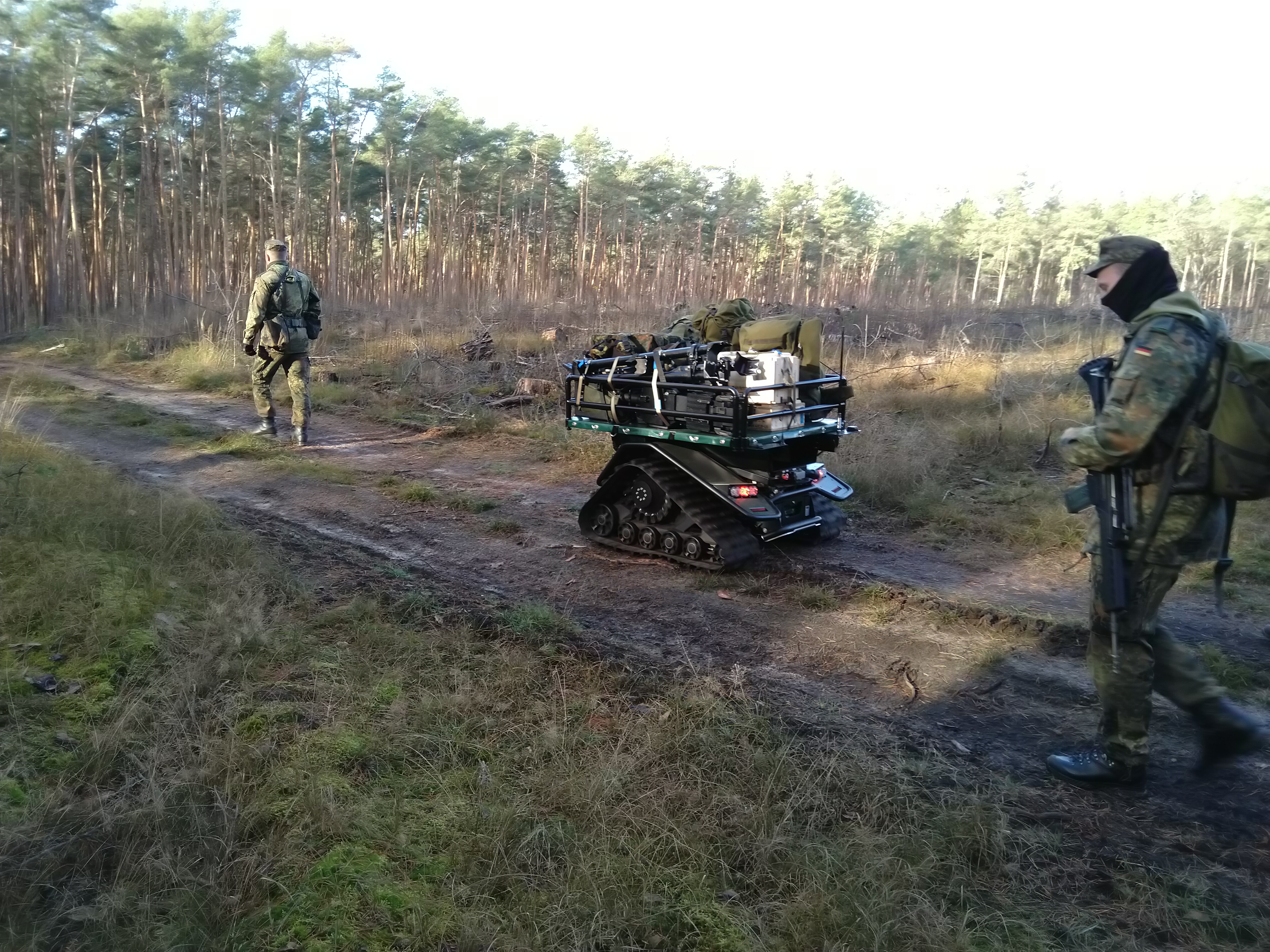 Bundeswehr test series UGV