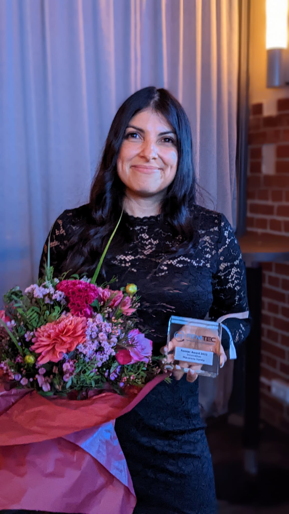 Macarena Varela mit Femtec Award