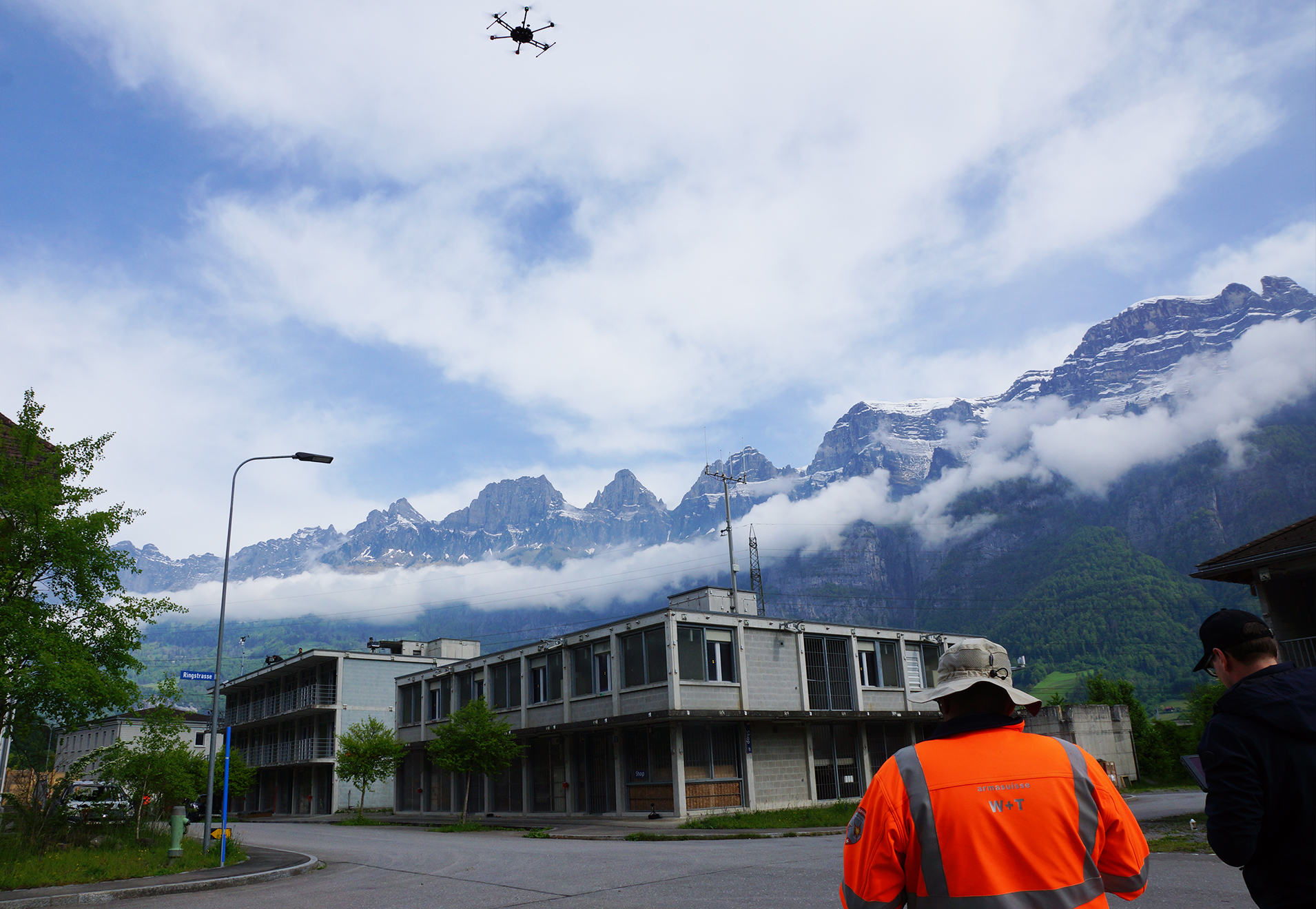 Messkampagne armasuisse Drohne